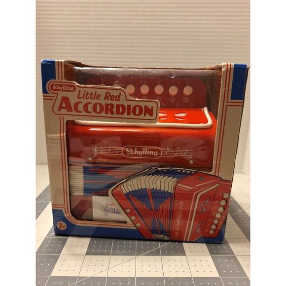 Schylling Little Red Accordian Make a Melody - Picture 1 of 12